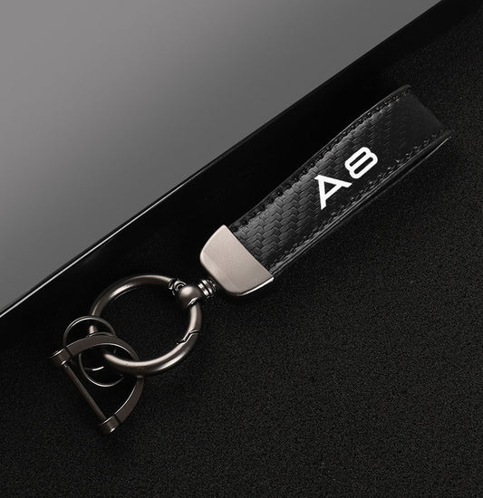 for Audi A5 Side Fender Metal Sticker Badge Logo Decal Red 2 pcs- v