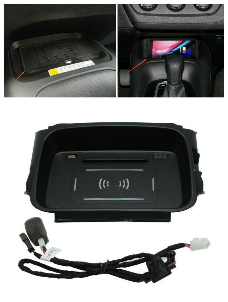 1Set Car Mobile Phone Wireless Charger Assembly for Toyota for Corolla 2020-2023 Q