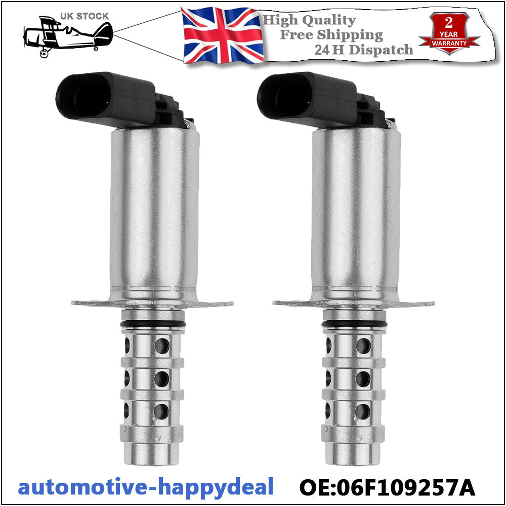 2X VVT Variable Valve Timing Solenoid for VW for Golf MK5 MK6 for Passat B6 2.0 GTi TFSI