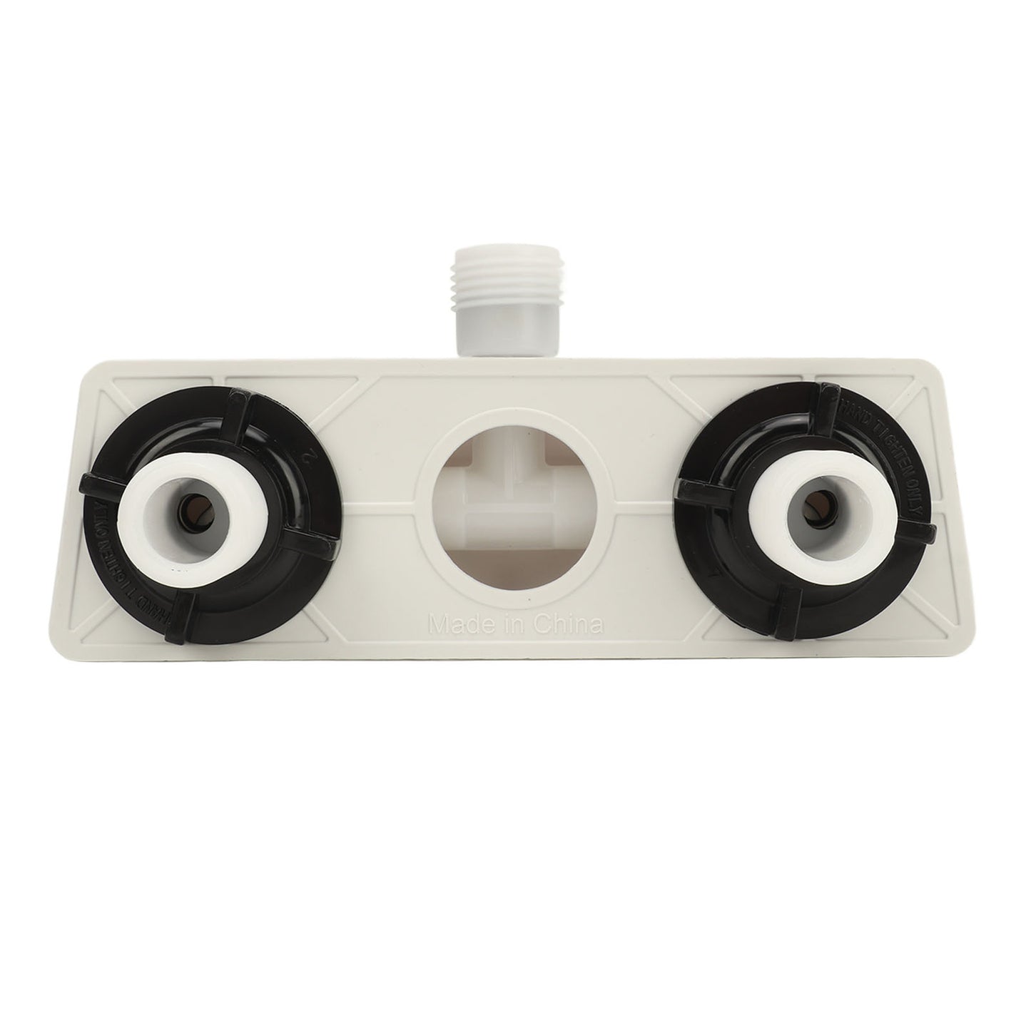RV Shower Valve Diverter Easy To Install Shower Faucet With 2 Knobs For Boat