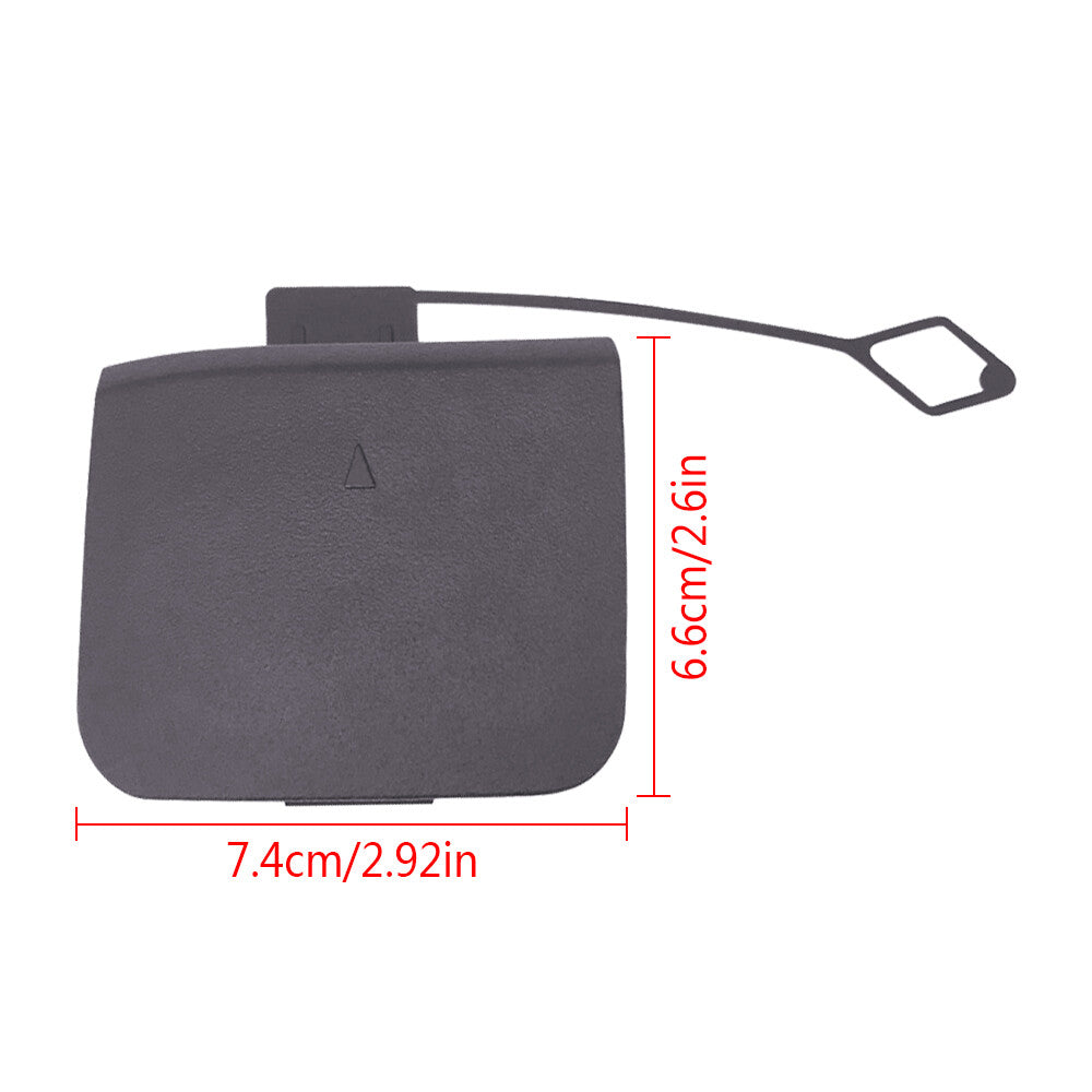 Rear Bumper Tow Hook Cover Eye 51127319886 Fit for BMW X6 F16 2013 - 2017 Primed Q