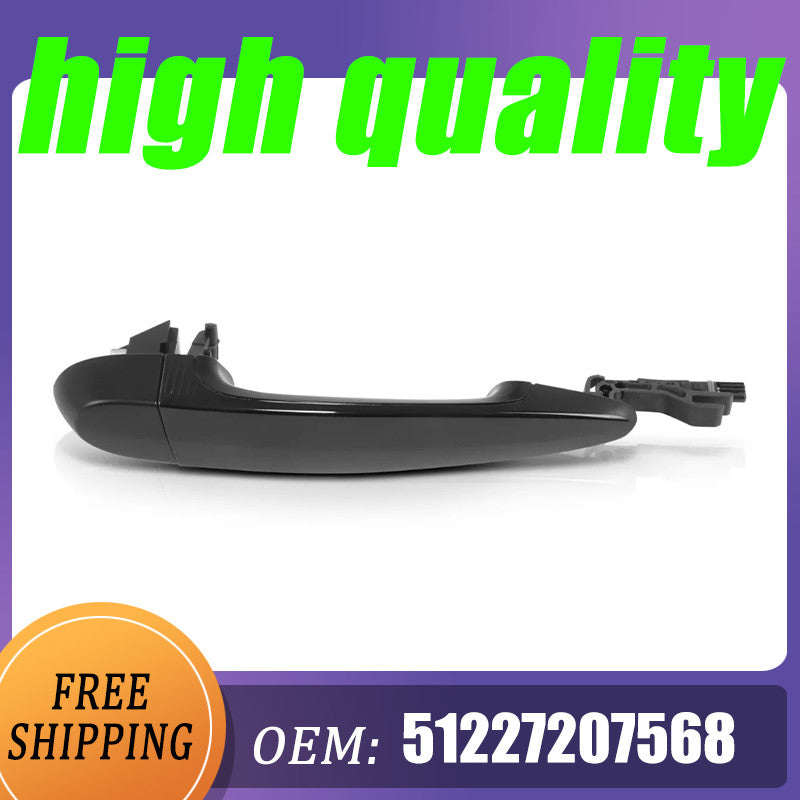 51227207568 Black right rear door handle suitable for BMW X5, X6, E90, E70, E71, E72