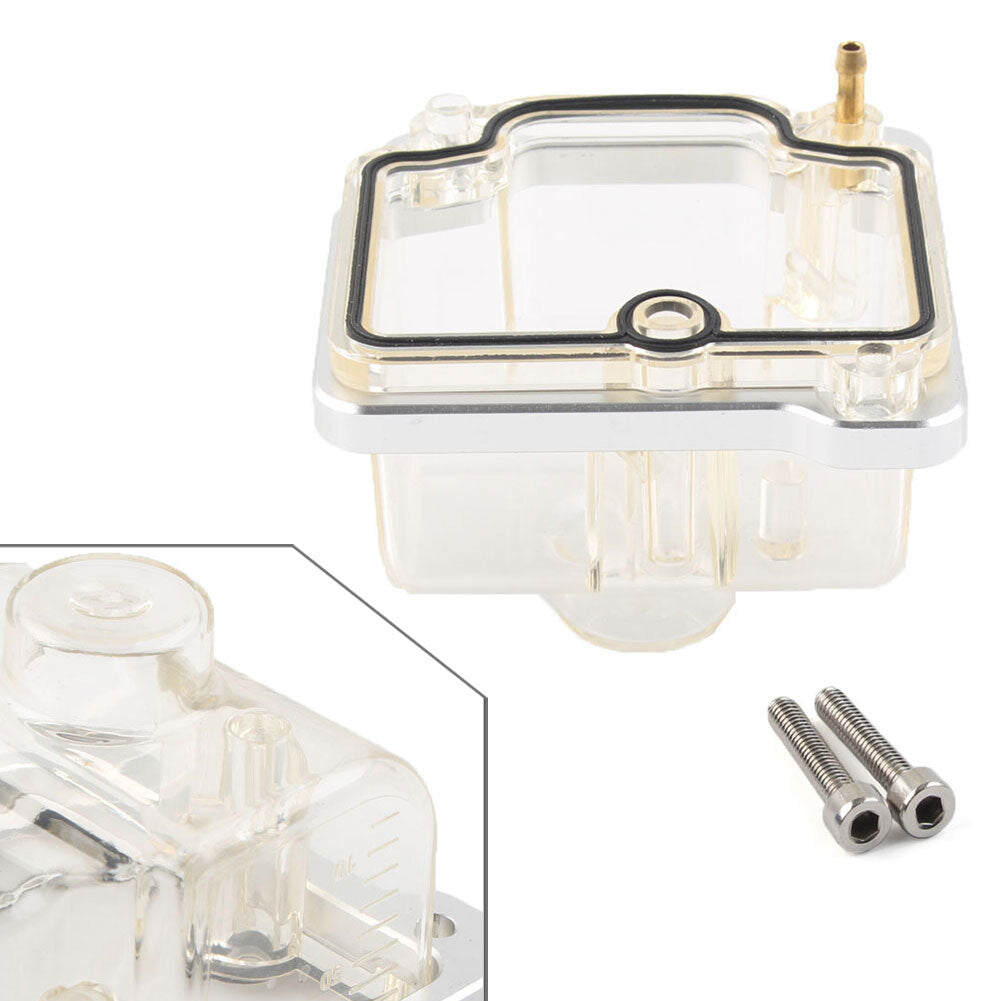 Transparent Carburetor Bottom Float Bowl Plastic Shell fit for PWK I/II/III Carb Q