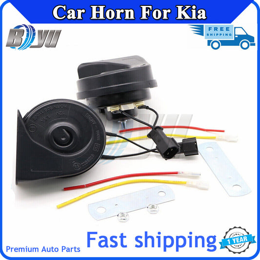 Dustproof, loud car horn, 12V, 110db, Teflon coating technology suitable for Kia waterproofing. v