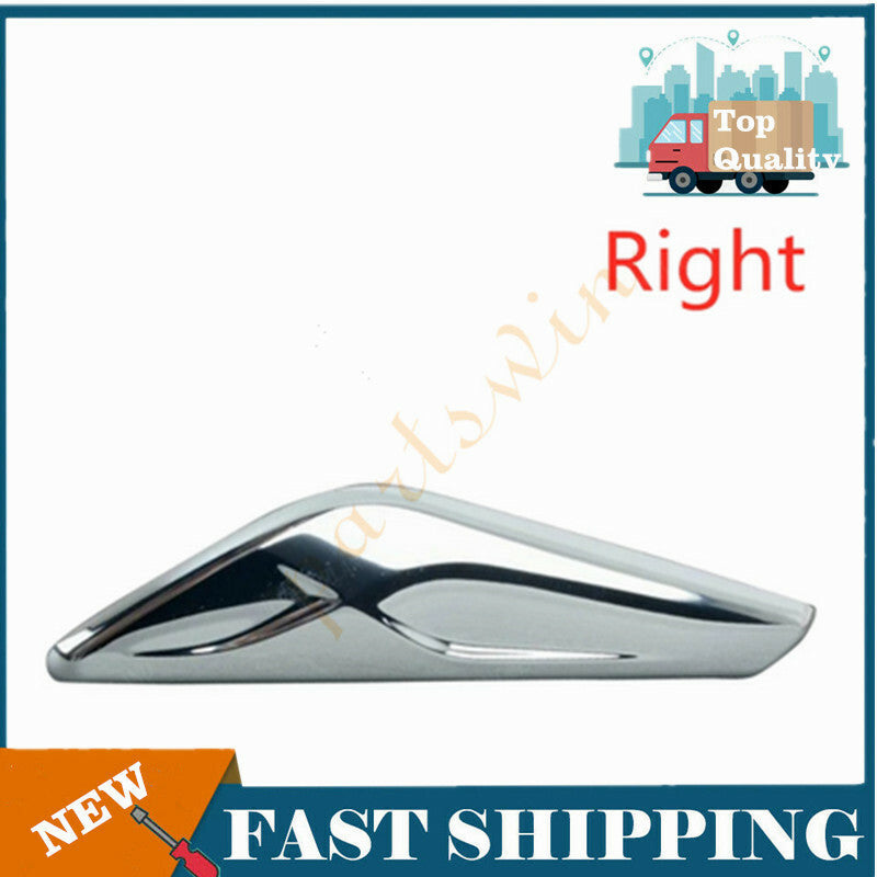 51117338570 Side fender chrome trim polishing machine, front right, suitable for X3, X4, F25, F26- n