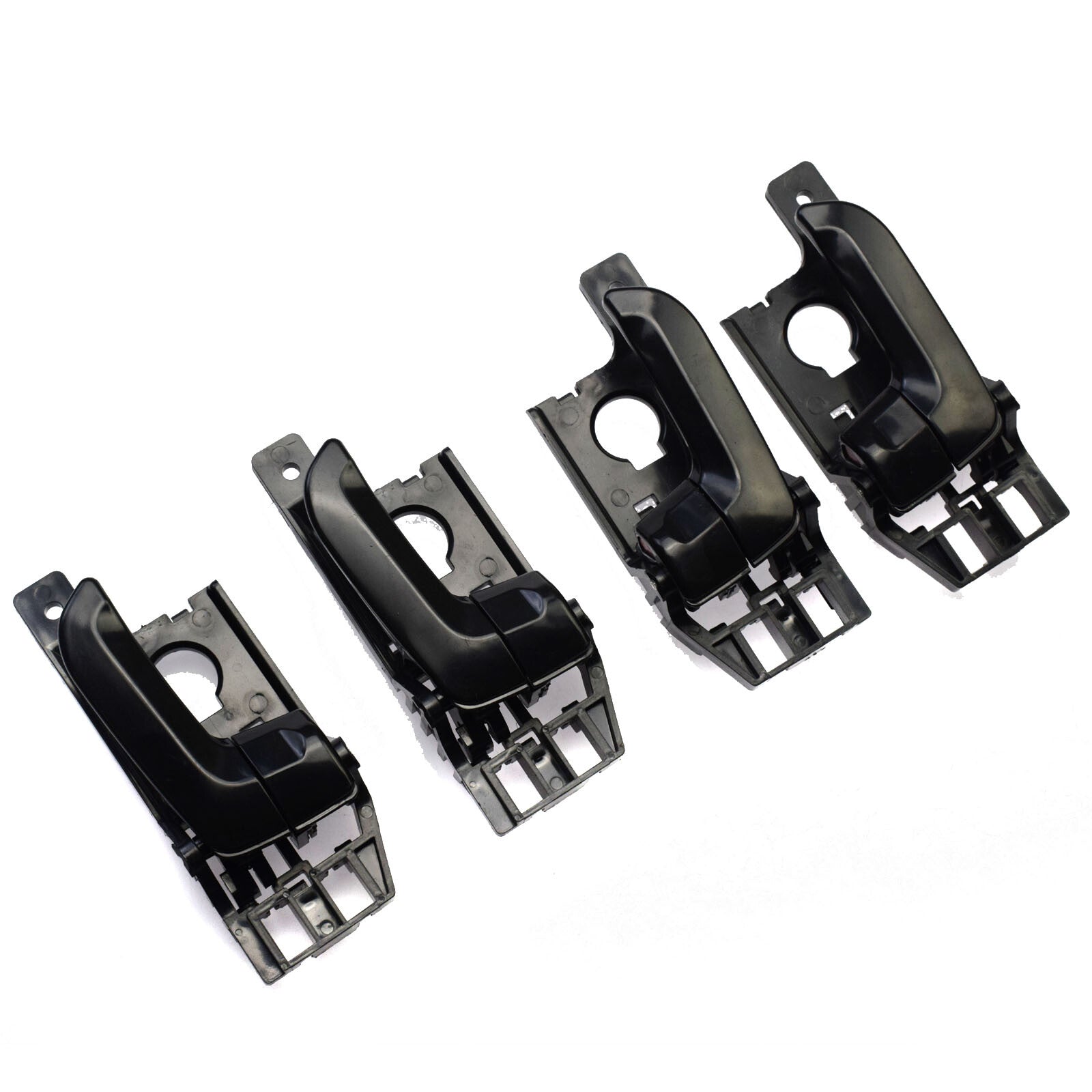 Black inner door handle left and right 4-piece set for for Kia 2005 - 10- v