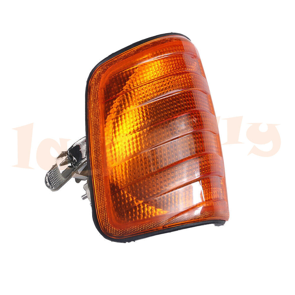 Amber Corner Lights Turn Signal Left for Mercedes W124 E Class Sedan 1985-1995 Q