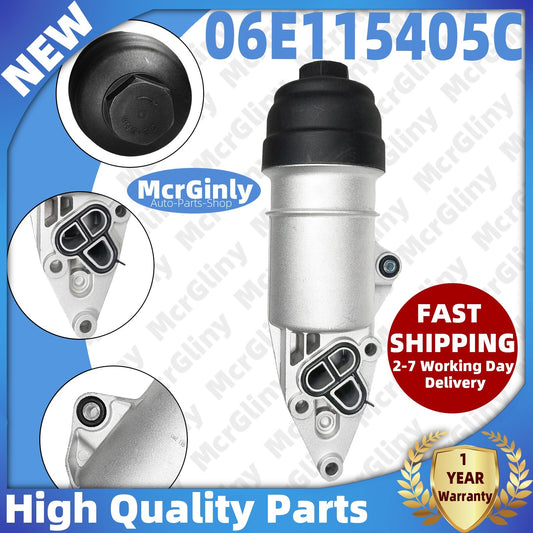 Engine oil filter housing 06E115405C is suitable for Touareg, for Audi A5, S4, S5, A6, for A8 , Q5, Q7, etc. n