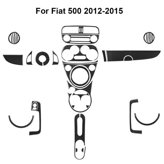 Carbon Fiber Conditioner Switch Panel Cover Trim For 4Runner 2010-2020 v