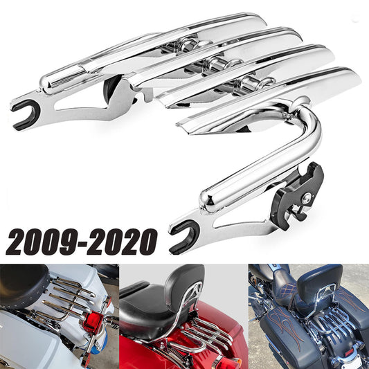 Stealth luggage rack for Harley Touring Road, King Street, Glide 2009-2023 (chrome-)