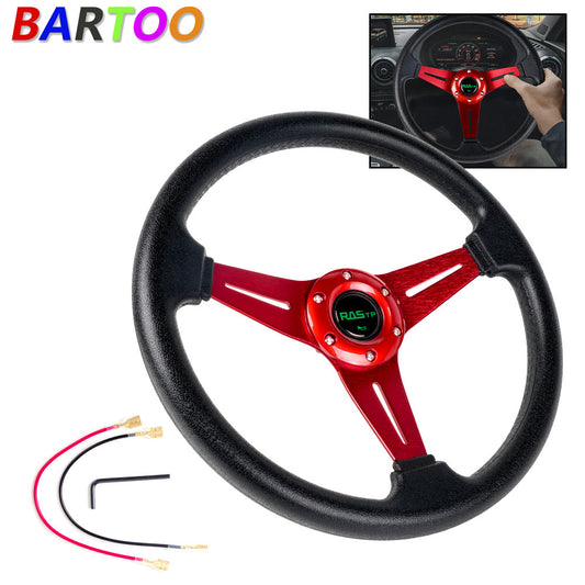 Red Aluminum Universal for Golf Cart Steering Wheel for Yamaha EZGO Club Car