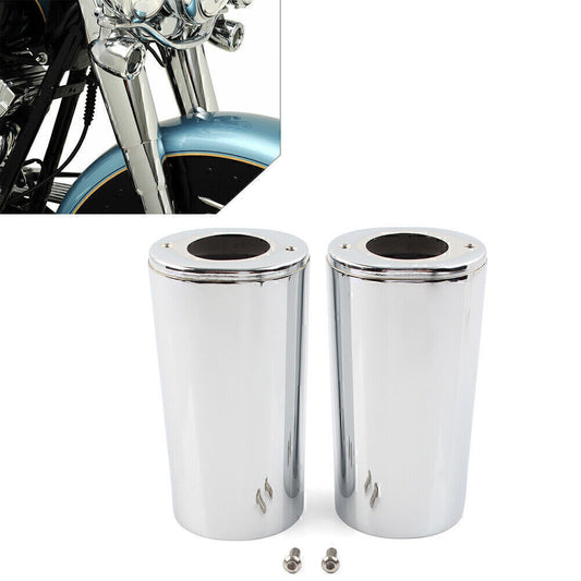 Fork Slider Covers Cowbell for Harley Touring FL 1984-2013