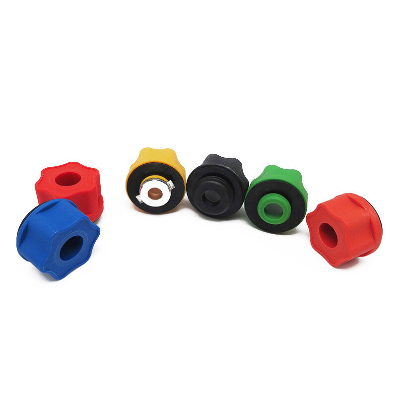 8-piece/set engine oil funnel kit for filling cooling system repair and filling 6 adapters - n