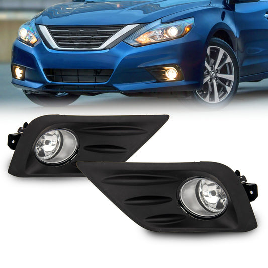 Fog Lights for 2016 2017 2018 for Altima 4 Door Sedan Driving Bumper Light Kit - v