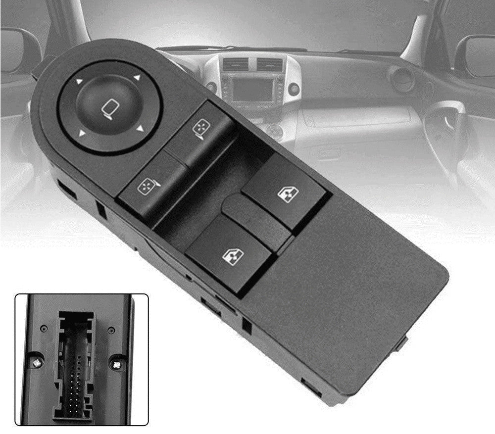 for VAUXHALL ASTRA H ZAFIRA B ELECTRIC FRONT WINDOW MIRROR SWITCH 13228879 PART