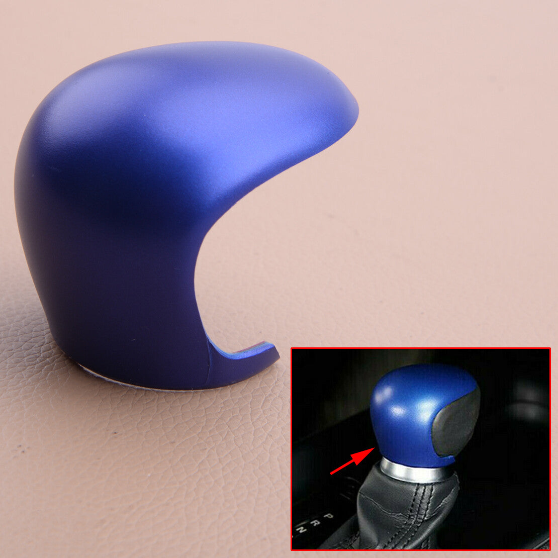Car Gear Lever Shift Knob Cover Trim Fit for Toyota C-HR CHR 2016-19