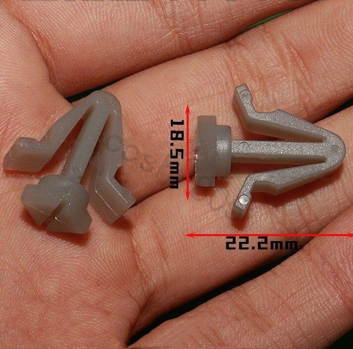10 Pcs Car Front Grille Panel Trim Retainer Clips for Nissan
