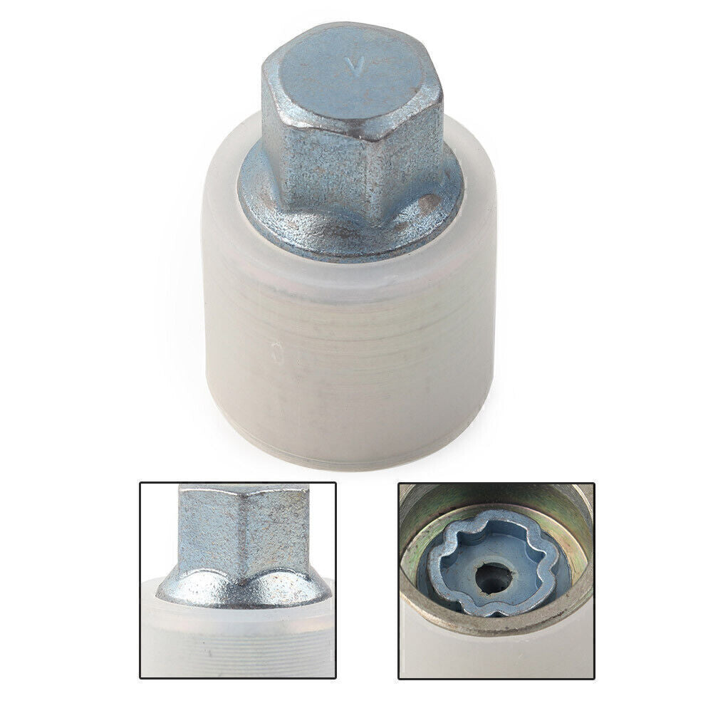 New Locking Wheel Nut Key Bolt Letter V for Audi Q