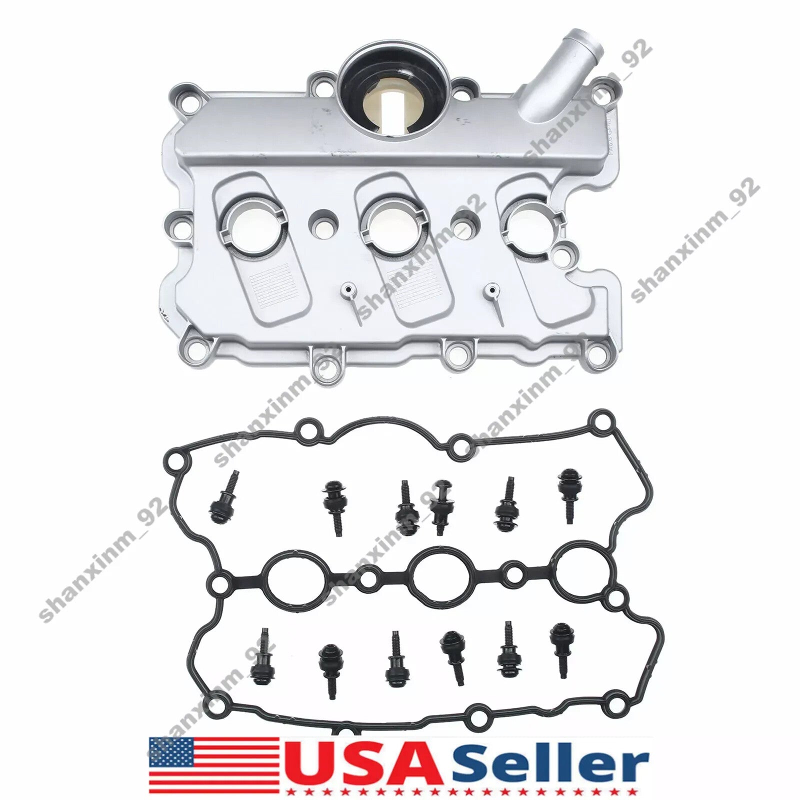 Engine Valve Cover w/ Gasket for Audi A4 A5 A6 A7 for A8 Quattro Q5 for VW Touareg