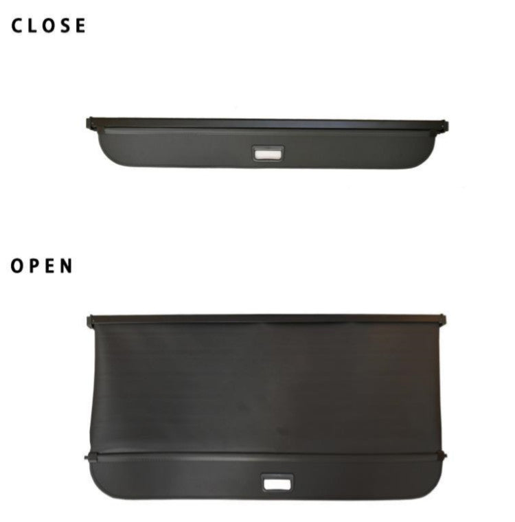 For X5 E53 2002-2006 2003 2005 Black Cargo Cover Security Rear Trunk Shade n