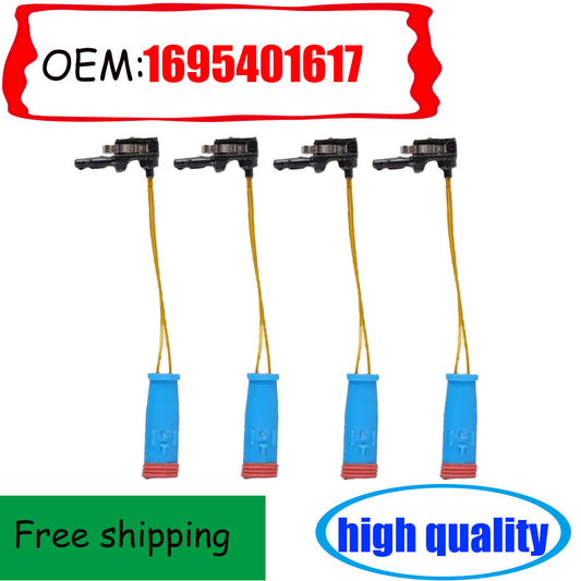 4PCS A1695401617 Front Brake Wear Sensor For C300 C400 CLA250 n