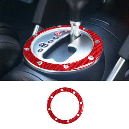 Red Navigation Box Panel Trim Interior Carbon Fiber Sticker for Audi Q7 2016-19 v