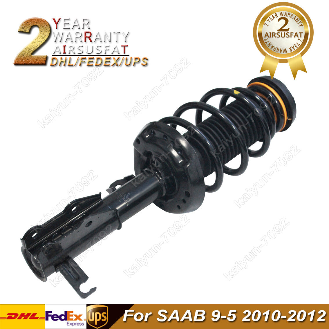Front Right Shock Absorber Coil Spring w/o ADS for SAAB 9-5 2010-2012 12822731