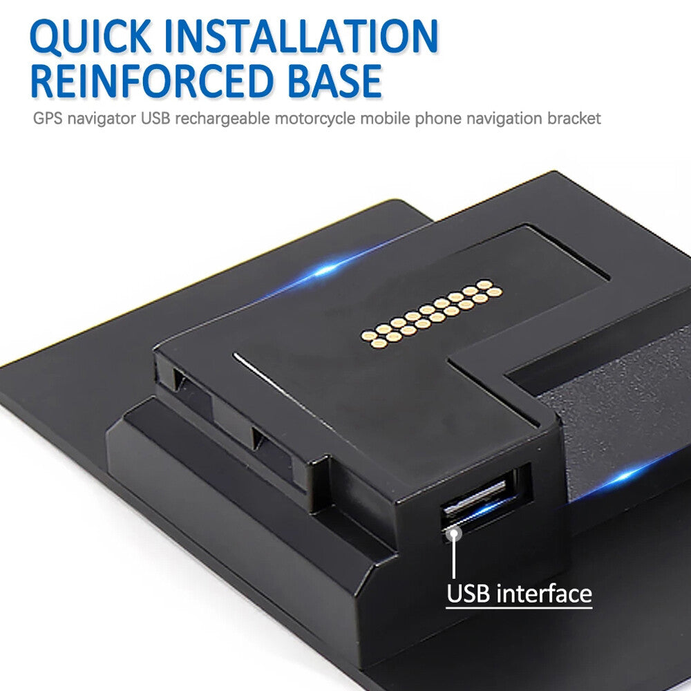 Motorcycle Phone Shockproof Holder Navigation Bracket for BMW K1600GTL 2011-2020
