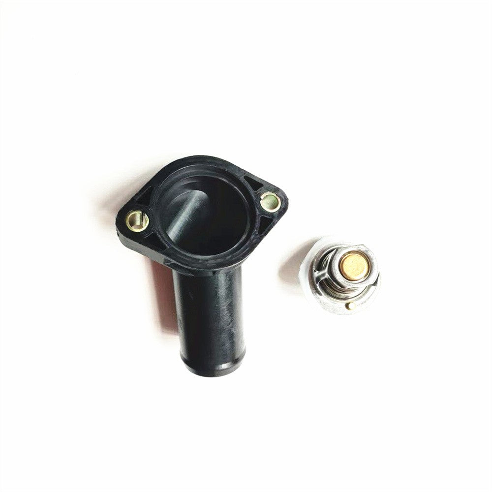 Thermostat with Housing Repair 4666149AA Fit for Jeep for Wrangler 2007-2011 3.8L V6 Q