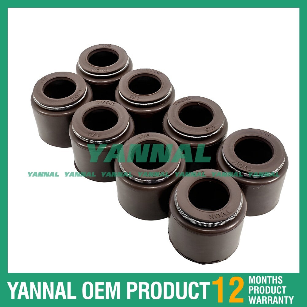 8-piece 4.236 valve oil seals for Perkins diesel engine parts -