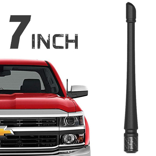 7-inch Fexible short antenna mast for Silverado 1500 2500 3500 HD 07-19- n