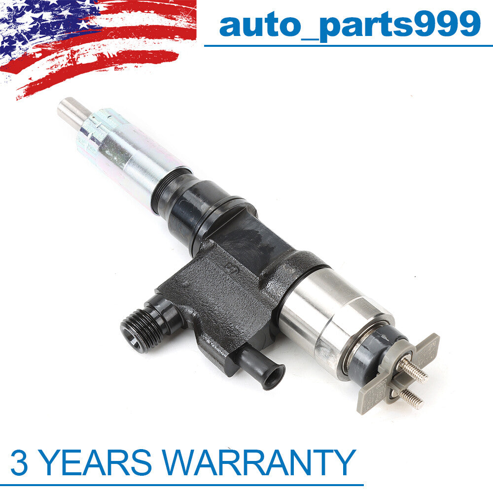 1x 095000-5504 095000-5500 Standard Black Fuel Injector for Isuzu 4HL1 and 6HL1 Engines - n