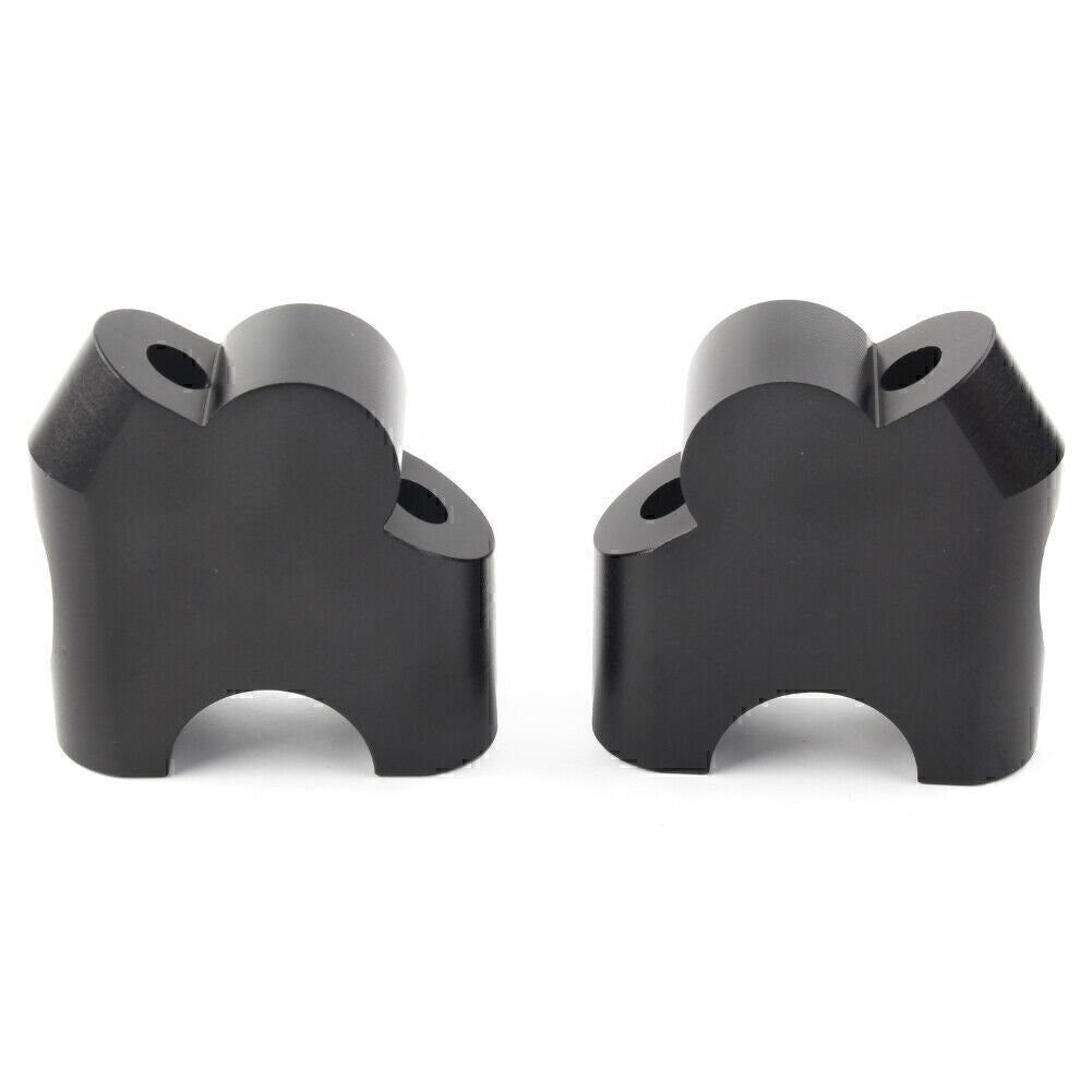 for BMW F800R 2015-2017 HandleBar Bar Risers Mount Clamp Adapter Black Q