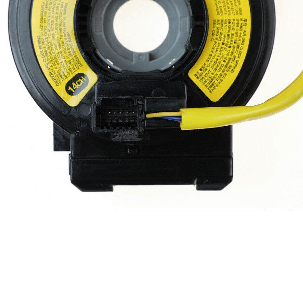 Clock spring unheated steering wheel suitable for Hyundai for Genesis 3.8L, 4.6L, and 5.0L models.