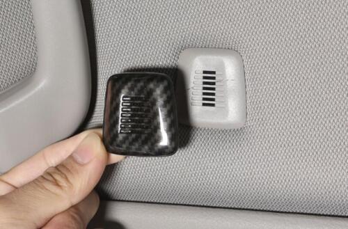 Interior Roof ABS Carbon Fibre Cover Trim Microphone for BMW 4-Series 2021-2023
