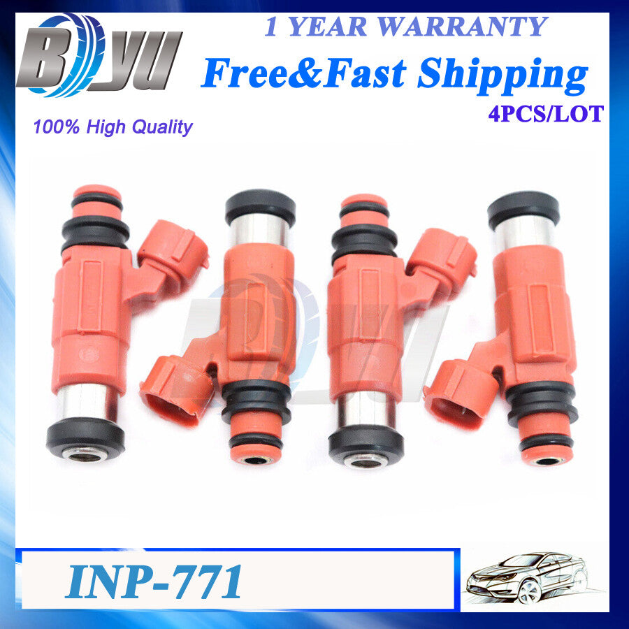 Fuel Injectors INP-771 For 1999-2003 for Suzuki Vitara for Chevrolet Tracker 2.0L 4pcs