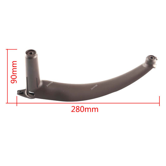 Door Panel Handle Pull Trim Cover Brown Right Side Inner Fits for BMW for X5 E70 X6 E71 Q