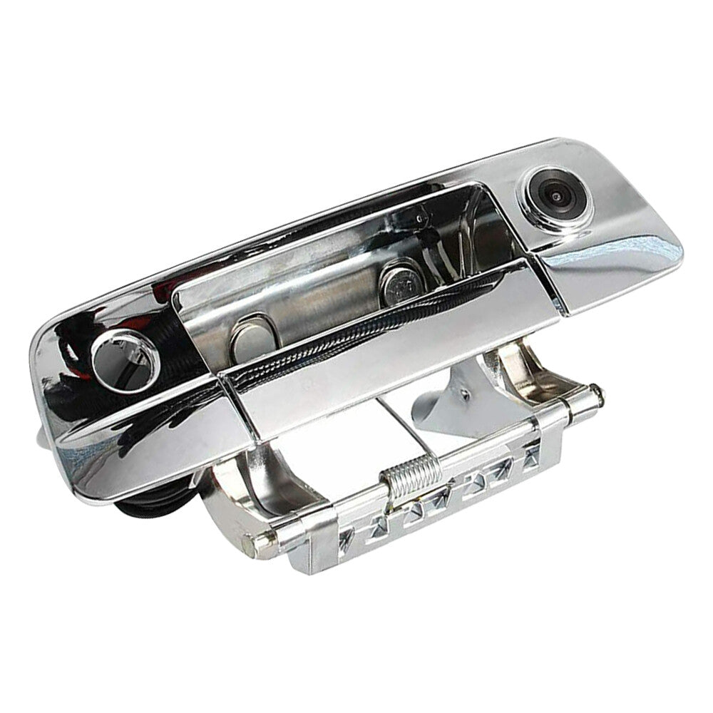 Rear Tailgate Handle with Camera Fit for 2010-2018 for Dodge for Ram 2500 3500 Chrome Q
