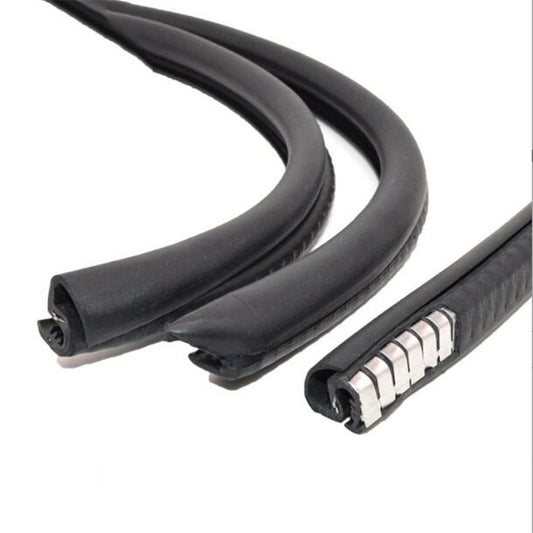 Rubber Seal Strips Weatherstrip Protector 2Pcs 80cm For Car B Pillar Type Door