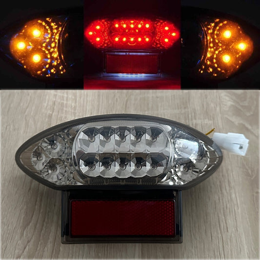 for Suzuki GSX1300R Hayabusa 99-07 Smoke LED Tail Light Brake Turn Signal Lamp Q
