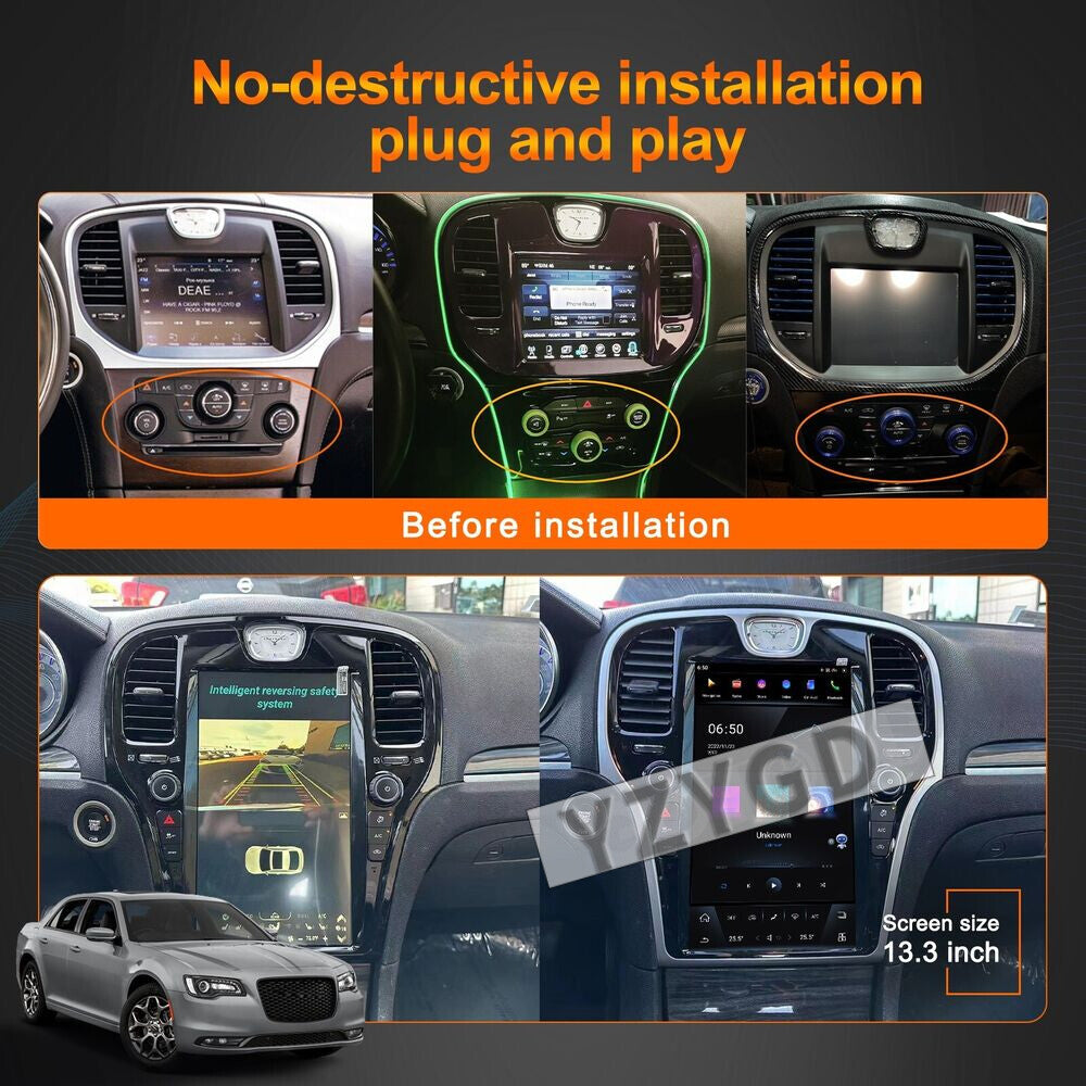 for Chrysler 300C 300S 2011-2019 Carplay Car Radio 2Din Receiver Player Screen