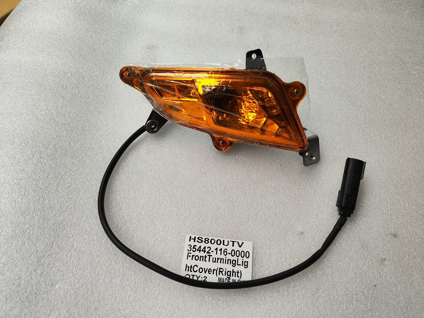 New Front Right Turning Light Cover For Hisun 800cc HS800 UTV 35442-116-0000