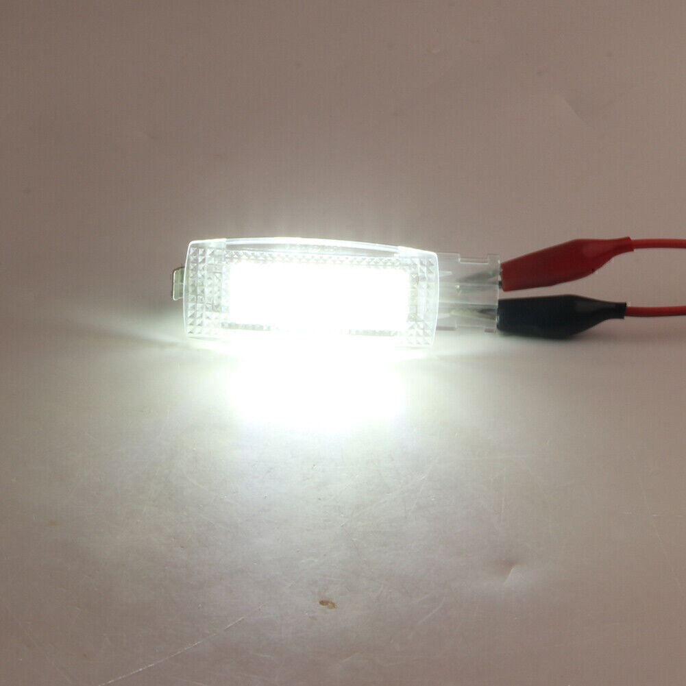 2x Car Interior Visor Vanity Mirror LED White Light for VW for Golf for Jetta for Passat