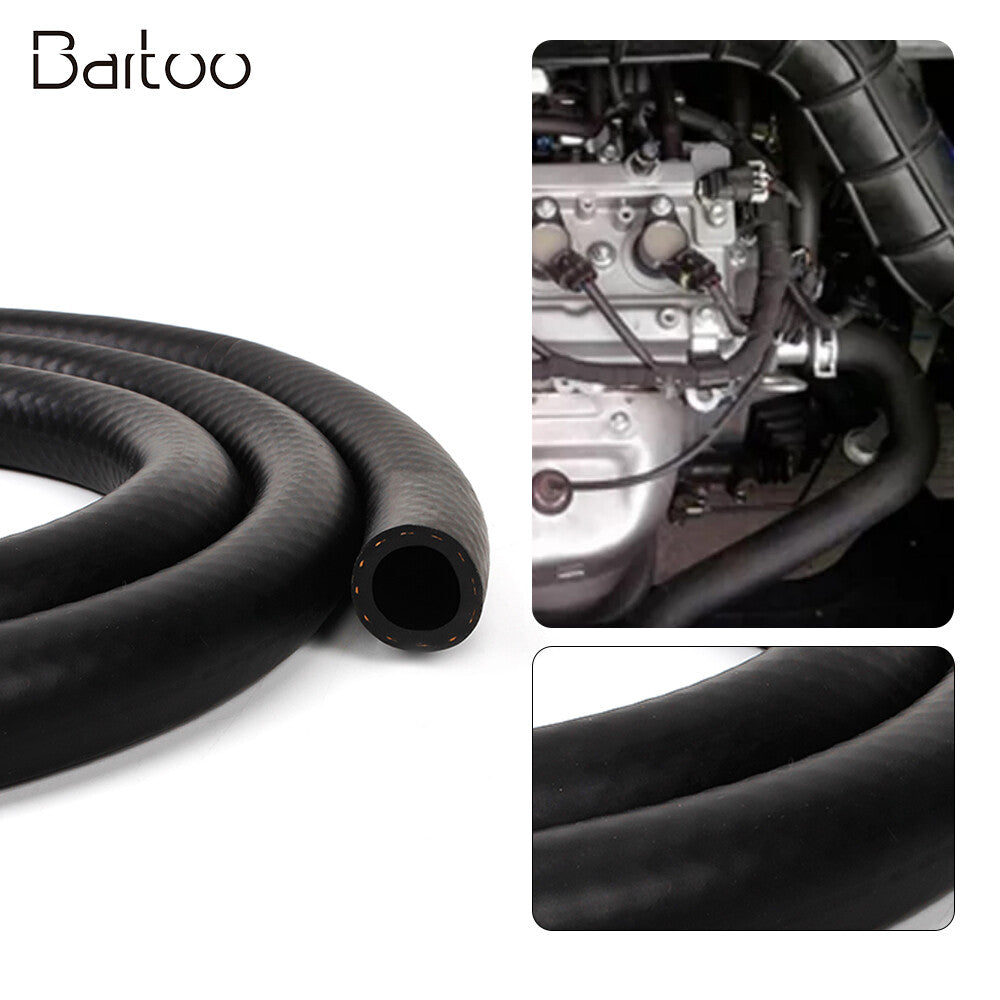 5FT/10FT Fuel Line Hose Gas Lines Rubber NBR Push on Hose 1/2 Q