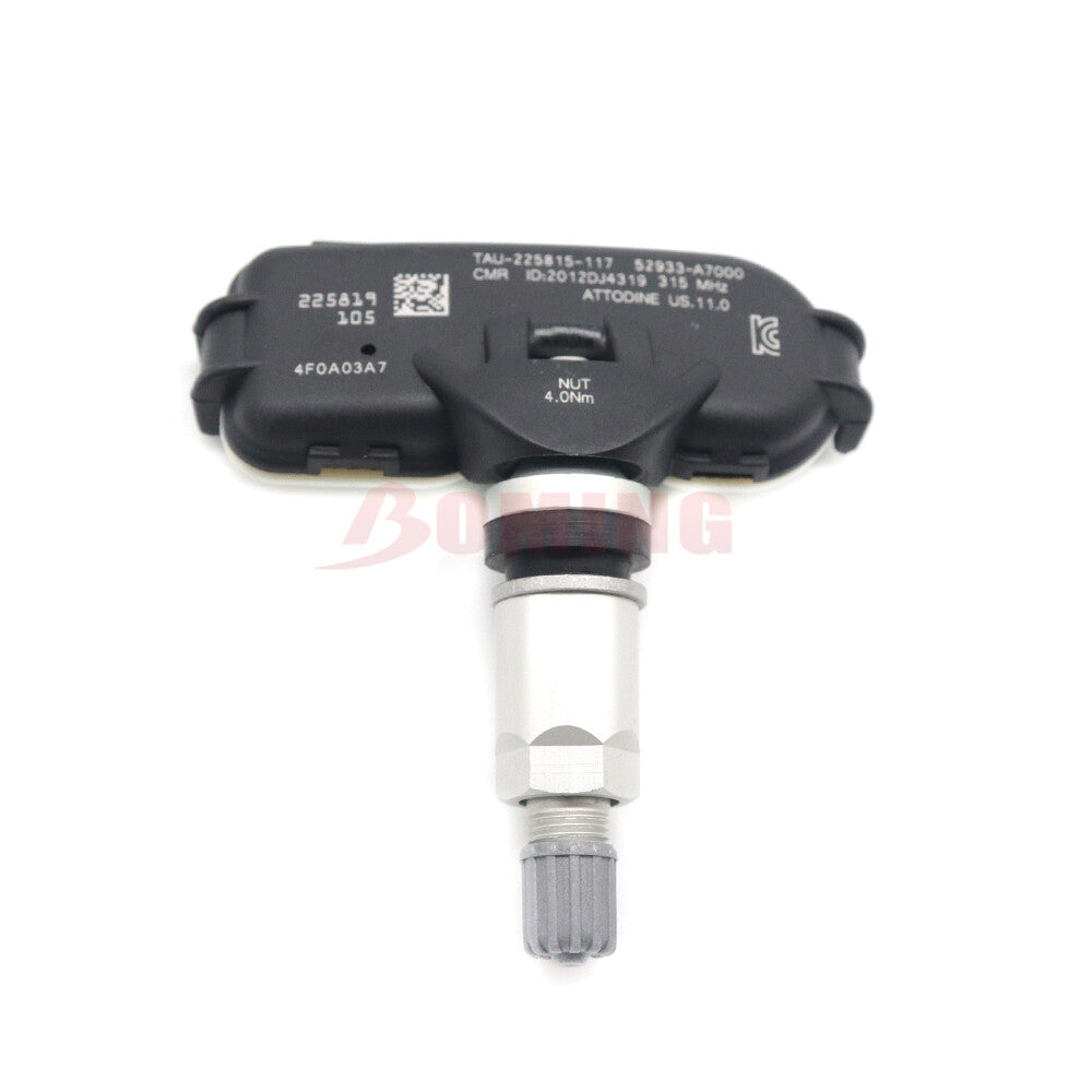 4PCS 52933-A7000 New TIRE PRESSURE SENSOR TPMS 315MHz for 14-16 for Hyundai for Elantra
