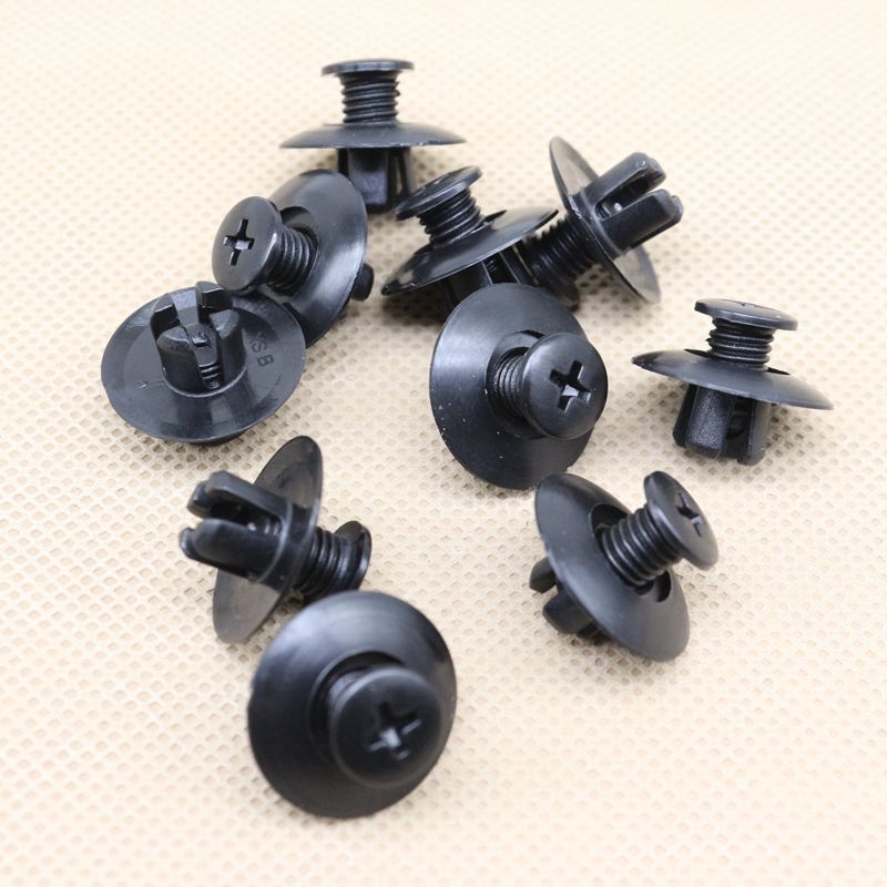 10-piece set of fasteners suitable for Nissan 175750W010, 17575-0W010