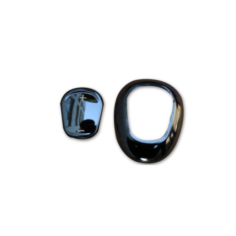 for Chevrolet Equinox 2018-2021 Black Steel Gear Shift Knob Shifter Lever Trim