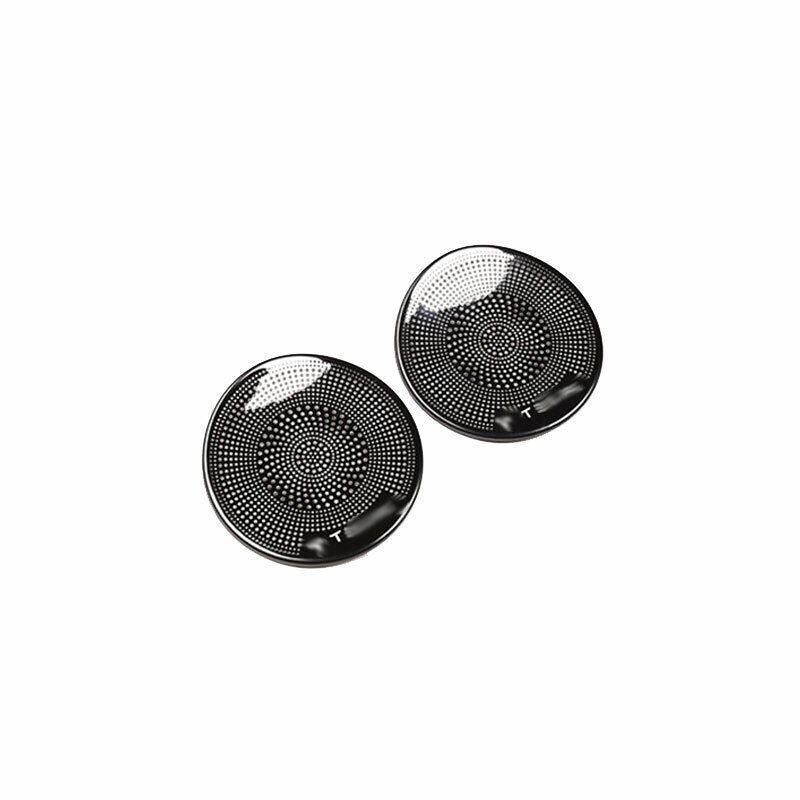 Black Titanium A Pillar Speaker Frame Cover Trim Fit For Model 3 2017-2021 n