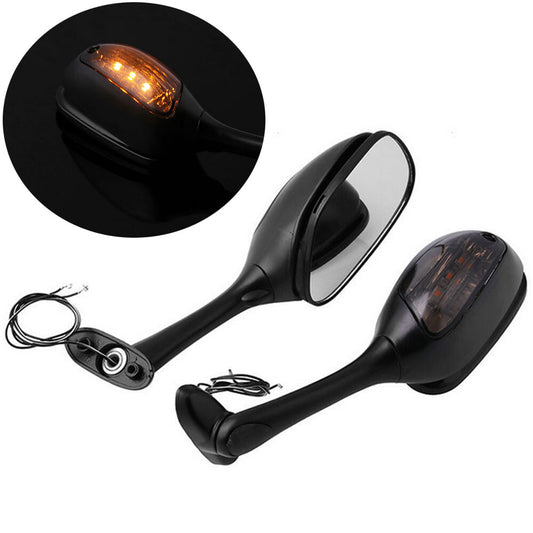 With light Rotatable Rear View Side Mirrors Fit for Suzuki GSXR600/750 GSXR1000 Q