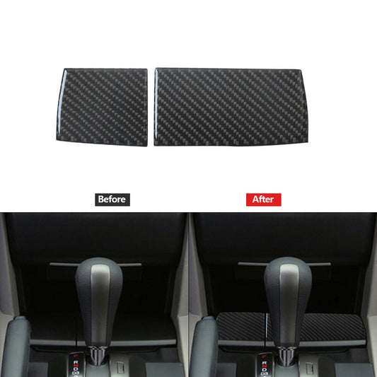 Carbon fiber style tailgate handle cover decoration suitable for 22-2023 for Tundra- v